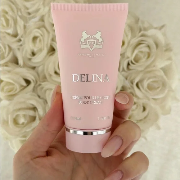 Parfums De Marly Delina Body Cream Travel Size 1.7 oz / 50 ml NEW - Picture 3 of 3